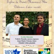 Concert à Saint-Maurice-d’Ibie, le 22 septembre 2019. 🗓