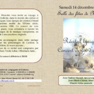 Concert de fin d’année à Meyras 🗓